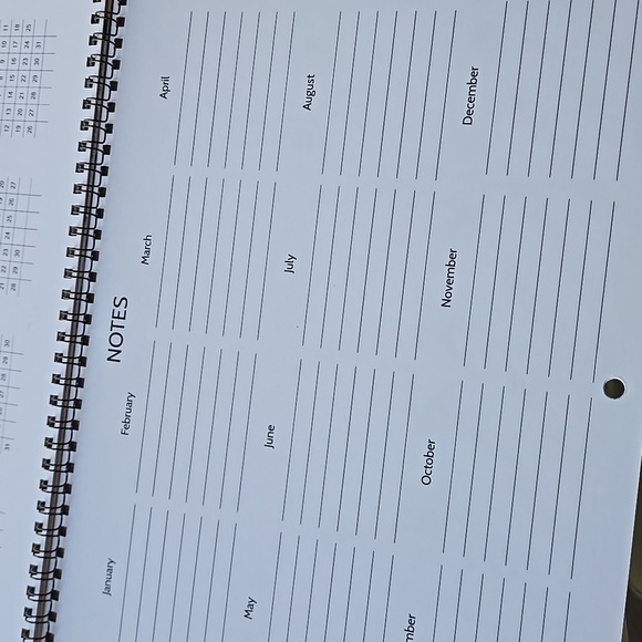 2026 Home Kitchen Design Calendar Unisex Wall Desk Holiday - Picture 7 of 11